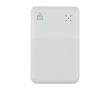 Powerbank van gerecycled plastic met snelladen 20.000 mAh kleur wit