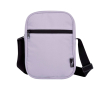 Waterafstotende crossbodytas van gerecycled polyester met vakken kleur lila