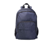 Laptoprugzak van gerecycled polyester met laptopvak 15 inch kleur marineblauw