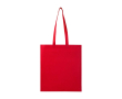 Handige tas van scheurbestendig gerecycled non-woven materiaal 6 L kleur rood