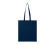 Handige tas van scheurbestendig gerecycled non-woven materiaal 6 L kleur marineblauw