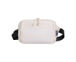 Gewatteerde waterafstotende heuptas van gerecycled polyester 1,5 L kleur zand