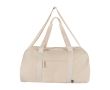 Waterdichte reistas van gerecycled canvas met voorvak 40L kleur zand
