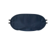 Reismasker van micropolyester met zachte sponsvulling kleur bondi blauw