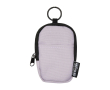 Waterafstotende portemonnee van recycled polyester met clip kleur lila