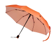 Opvouwbare paraplu met automatische opening en rubberen handgreep Ø93 kleur oranje