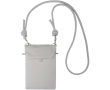 Waterbestendige organizer tas voor accessoires met RFID kleur lichtgrijs