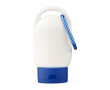 Zonnelotion met karabijnhaak en gekleurde dop SPF30 30 ml kleur blauw