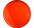 Lippenbalsem met fruitsmaak in transparant potje 12 g kleur oranje