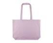 Grote katoenen totebag met lange hengsels 140 g/m² kleur lila