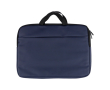 Laptoptas met voorvak en verstelbare schouderband 15'' kleur marineblauw