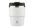 Compacte koffiebeker met dubbelwandige vacuümisolatie 175ml kleur wit