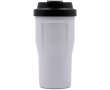 Thermosbeker van RVS met drievoudige isolatie BrandCharger 510 ml kleur wit