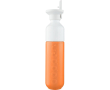 Roestvrijstalen fles met rietje Dopper Original 450 ml kleur oranje