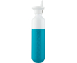 Roestvrijstalen fles met rietje Dopper Original 450 ml kleur bondi blauw