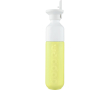 Roestvrijstalen fles met rietje Dopper Original 450 ml kleur lichtgeel