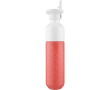 Roestvrijstalen fles met rietje Dopper Original 450 ml kleur koraal