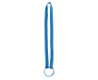 Lanyard-onderzetter met siliconen band, ideaal voor festivals kleur marineblauw