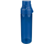 Stevige tritan drinkfles met kliksluiting en handgreep 750 ml kleur blauw