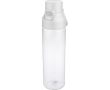 Transparante tritan fles met gekleurde dop en kliksluiting 750 ml kleur wit