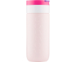Roestvrijstalen thermobeker met anti-lekmechanisme Dopper 400 ml kleur roze