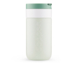 RVS thermobeker voor onderweg met klapdeksel Dopper 300 ml kleur bosgroen