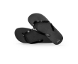 Strandslippers van gerecycled materiaal EVA - Beach Friendly kleur zwart