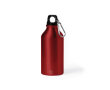 Kleine fles van gerecycled aluminium 400 ml Cruiser Recycled kleur rood