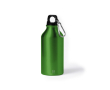 Kleine fles van gerecycled aluminium 400 ml Cruiser Recycled kleur groen