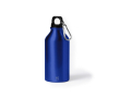 Kleine fles van gerecycled aluminium 400 ml Cruiser Recycled kleur blauw