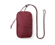 Telefoontasje met schouderband en ritssluiting Expedition RPET kleur rood