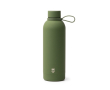 Thermosfles van gerecycled roestvrij staal 500 ml kleur donkergroen