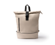 Roll-top rugzak met groot vak en reflecterende band pc 15'' kleur beige