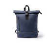 Roll-top rugzak met groot vak en reflecterende band pc 15'' kleur marineblauw