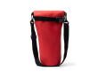 Flessenkoeltas met schouderband en ritssluiting 1 L kleur rood