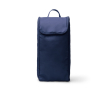 Ecologische schoentas met ademend gaas en gewatteerde bodem kleur marineblauw