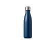 Roestvrijstalen drinkfles met schroefdop van staal, 550ml kleur marineblauw