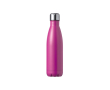 Roestvrijstalen drinkfles met schroefdop van staal, 550ml kleur fuchsia