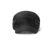 Sportpet met zijmesh en reflecterende band 100 g/m2 kleur zwart