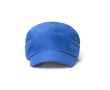 Sportpet met zijmesh en reflecterende band 100 g/m2 kleur koningsblauw