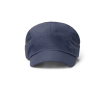 Sportpet met zijmesh en reflecterende band 100 g/m2 kleur marineblauw