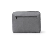 Waterdichte hoes voor techaccessoires en laptop 12'' kleur grijs
