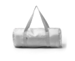 Opvouwbare sporttas van gerecycled plastic met rits kleur wit