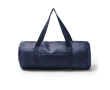 Opvouwbare sporttas van gerecycled plastic met rits kleur marineblauw