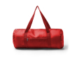 Opvouwbare sporttas van gerecycled plastic met rits kleur rood