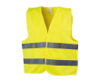 Veiligheidsvest van polyester met hoge zichtbaarheid XL kleur geel