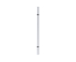 2-in-1 pen met afwerking, oneindig potlood en blauwe inkt kleur wit