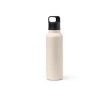 Thermosfles van roestvrij staal met drukknopdop 750ml kleur beige