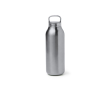 RVS thermosfles met doorschijnende schroefdop 500 ml kleur zilver