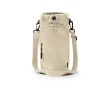 Eco kunstof flessendraagtas met verstelbare sluiting 2,5 L kleur beige
